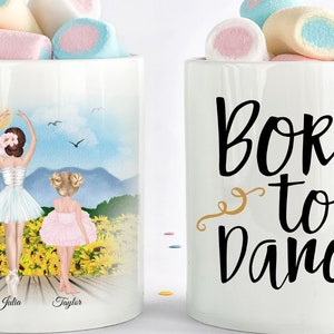Ballet Mom Gift,  Ballet Mug,  Ballerina Gift, Gift For Dancer, Best Friend Gift,  Dancer Mug, Mother Daughter, Ballet Teacher Gift