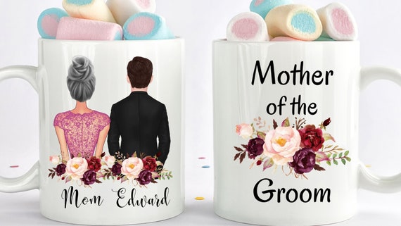 Mother of the Groom mug, Grandma of the Groom mug, Mother Gift, Mom of the Bride Coffee mug,Thank You For Raising the Man mug, Mother In Law