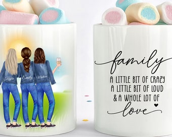 Taza de hermanas, Mejor regalo de hermana, Regalo de mudanza de hermana, Regalo de Soul Sisters, Regalo para mejores amigas, Regalo de cumpleaños de hermanas, Regalo de larga distancia