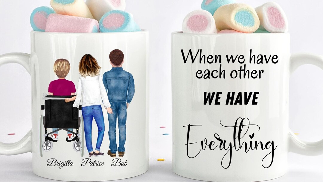 Wheelchair Mug, Disabled Wheel Chair User Gift, Paraplegic ...