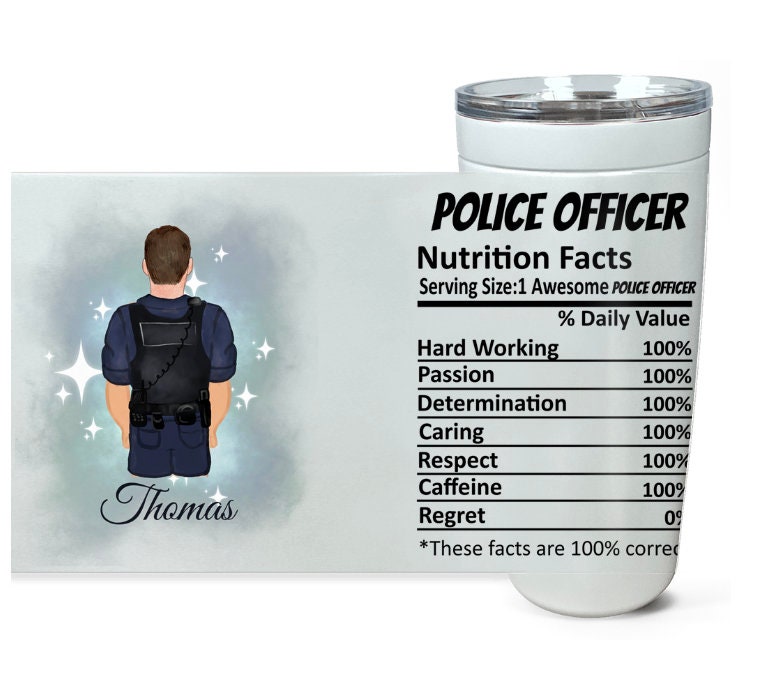 Police Gift for Men Women, Cop Gifts Ideas, Appreciation Gifts  for Police Officers, Police Retirement Gift, Police Academy Graduation  Gift, Stainless Steel Police Tumbler 20oz: Tumblers & Water Glasses