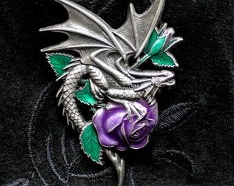 Dragon Beauty pin badge