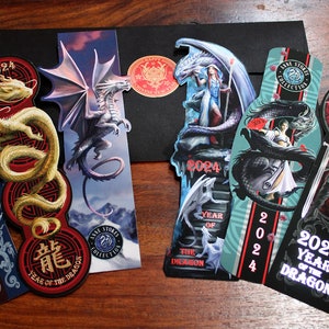 Year of the Dragon bookmark set