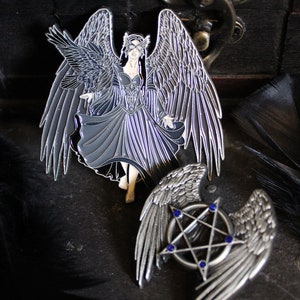 Conjunto de coleccionista de insignias Raven Pin imagen 3
