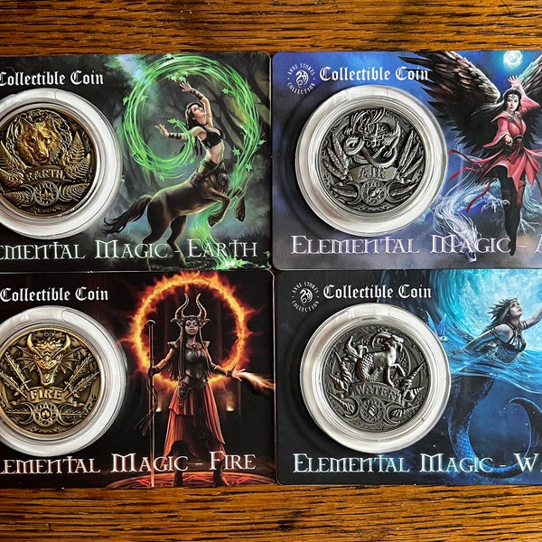 Elemental Magic Collectible Coins