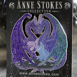 Raising Dragons Enamel Pin Badge