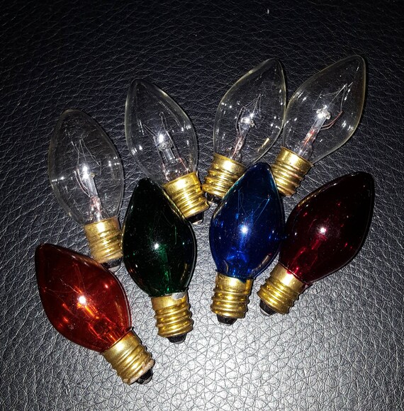 Lot Of 8 Vintage Glass Bulbs Light Outdoor Lot Of 8 Vintage Glass Bulbs