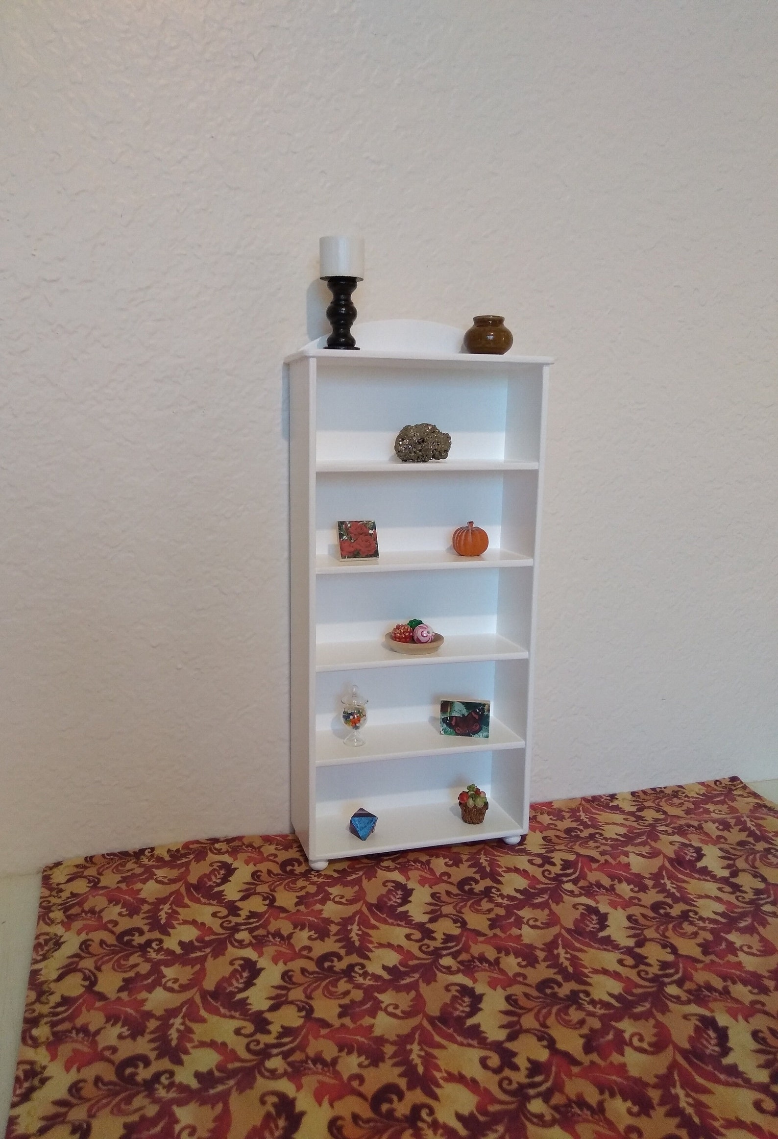 White Display Shelves/ Collectible Display/ Collectible Etsy