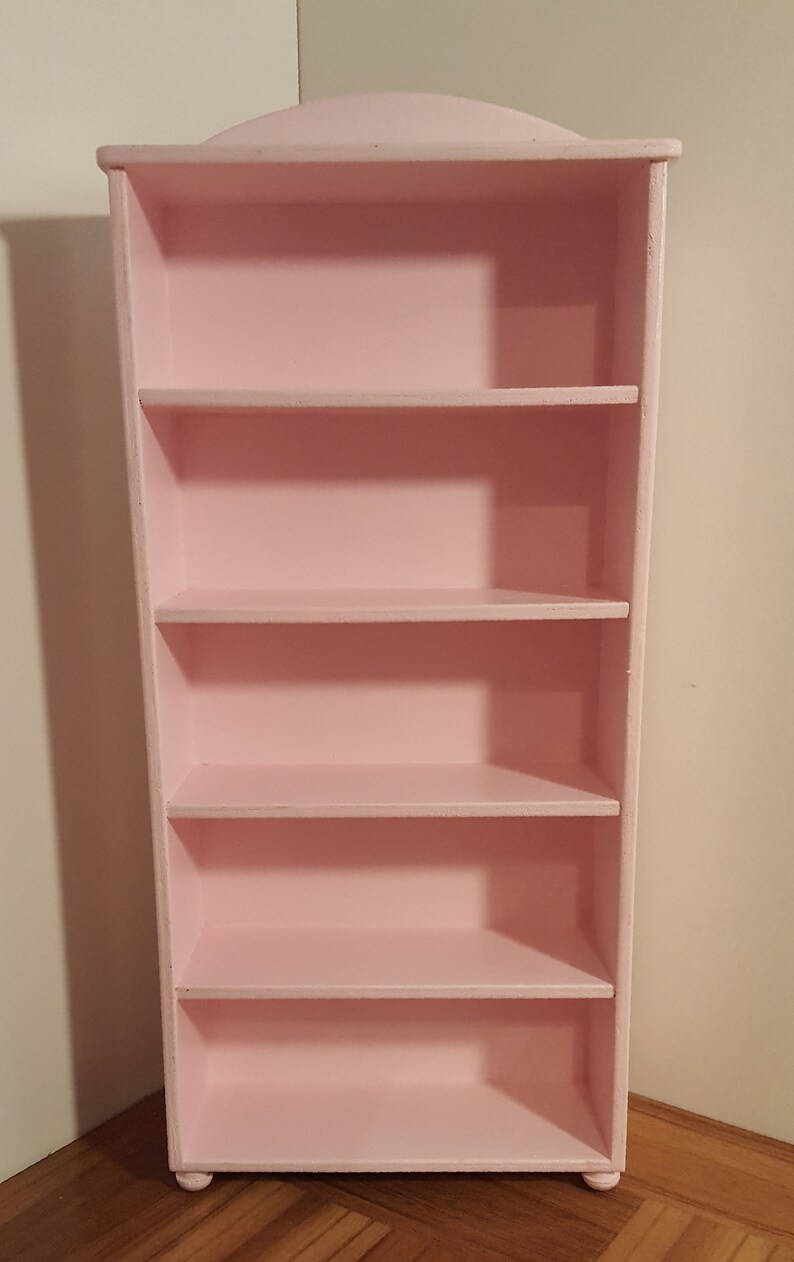 Pink Display shelves/ pink shelf/ wooden shelving/ collection Etsy