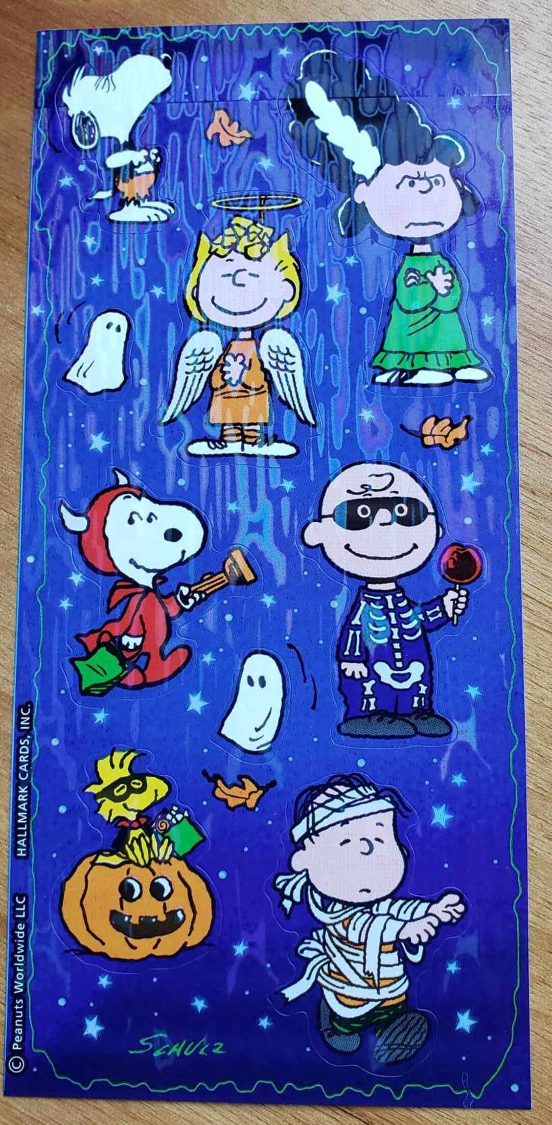 Stickers Snoopy Peanuts Halloween Hallmark Etsy