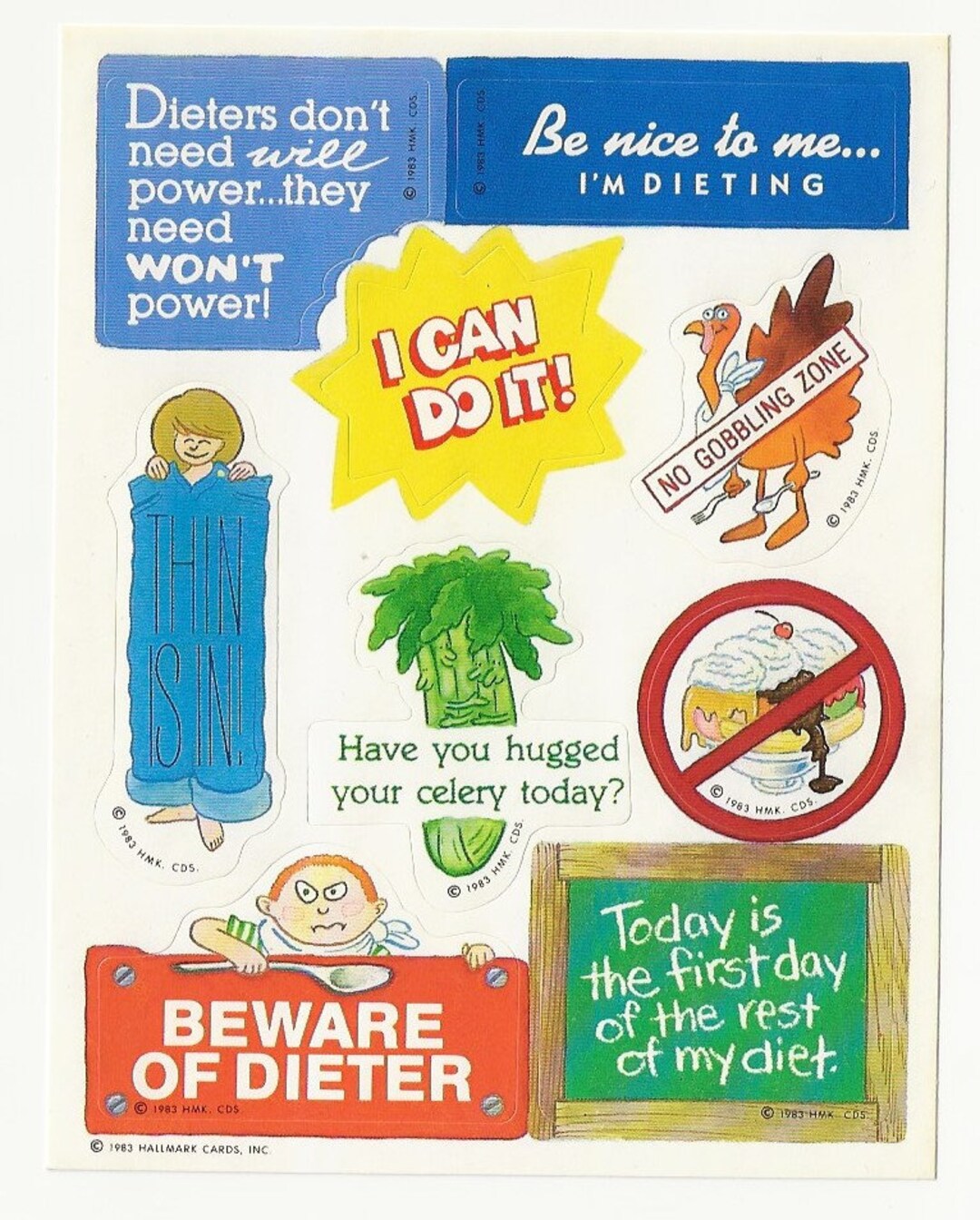 Stickers Label Scrapbooking Signs Sayings Hallmark Etsy