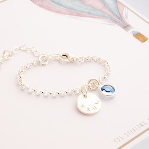 BRACCIALE CON NOME CON INCISIONE Stella portafortuna in argento 925 con confezione regalo individuale regalo per una nascita da Bloomgart