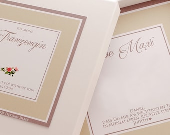 GIFT BOX Maid of Honor | personalized wedding gift | keepsake gift box | custom wedding box | bridal jewelry