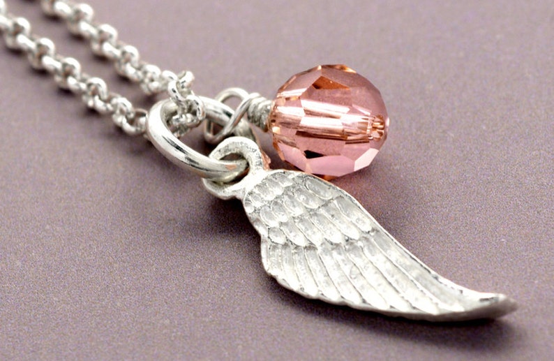 Produktbild von TANGPOET Schutzengel Halskette 925 Sterling Silber Austria