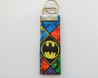 DC COMICS Batman Keychain Scottie Young style Arkham City Asylum Joker key chain Movie Full metal Justice league movie Harley Quinn