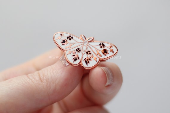 Duo of Delicate Butterfly Pins