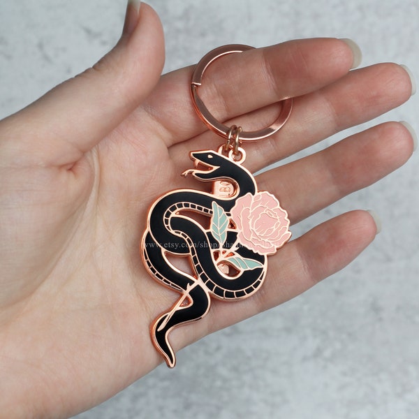 Snake Keychain - Etsy