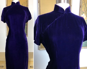 asian velvet dresses