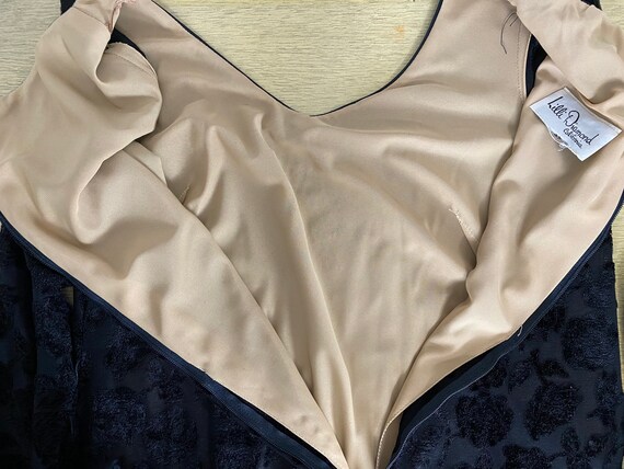 1970s Vintage Lilli Diamond Black Nude Illusion P… - image 6