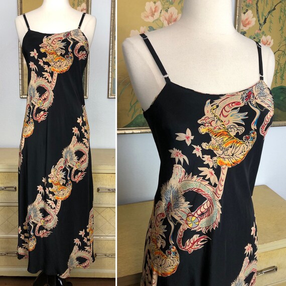 1990s Vintage Silk Slip Dress by Avanti -- Gorgeou