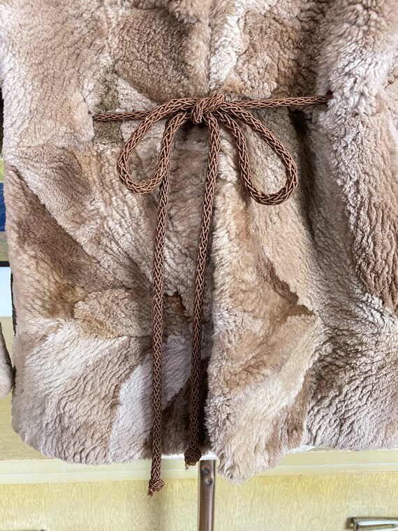 1970s Vintage Patchwork Fur Jacket -- Beautiful S… - image 5