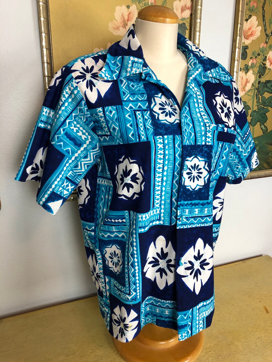 1970s Men's Hawaiian Shirt by Kimo's Polynesian Shop - Etsy