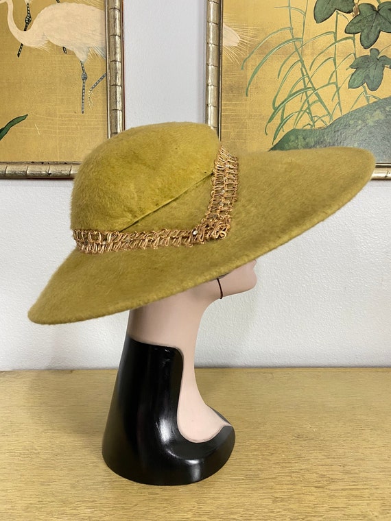 1950s Vintage Wool Hat, An Original Phil Strann Ca