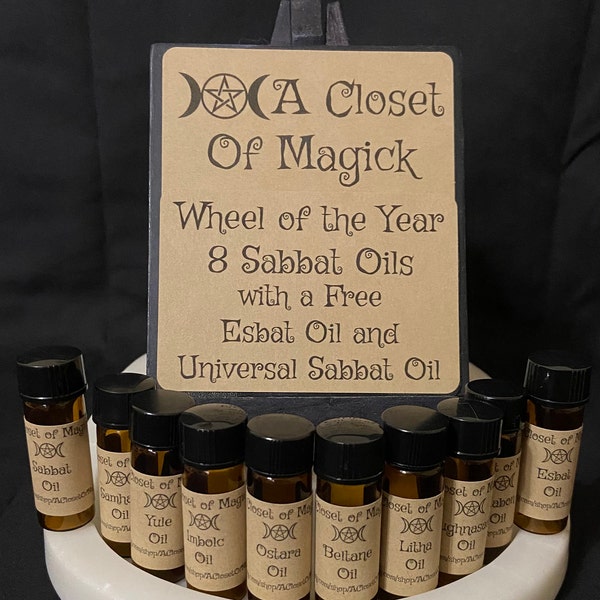 Wheel of the Year Oil Set