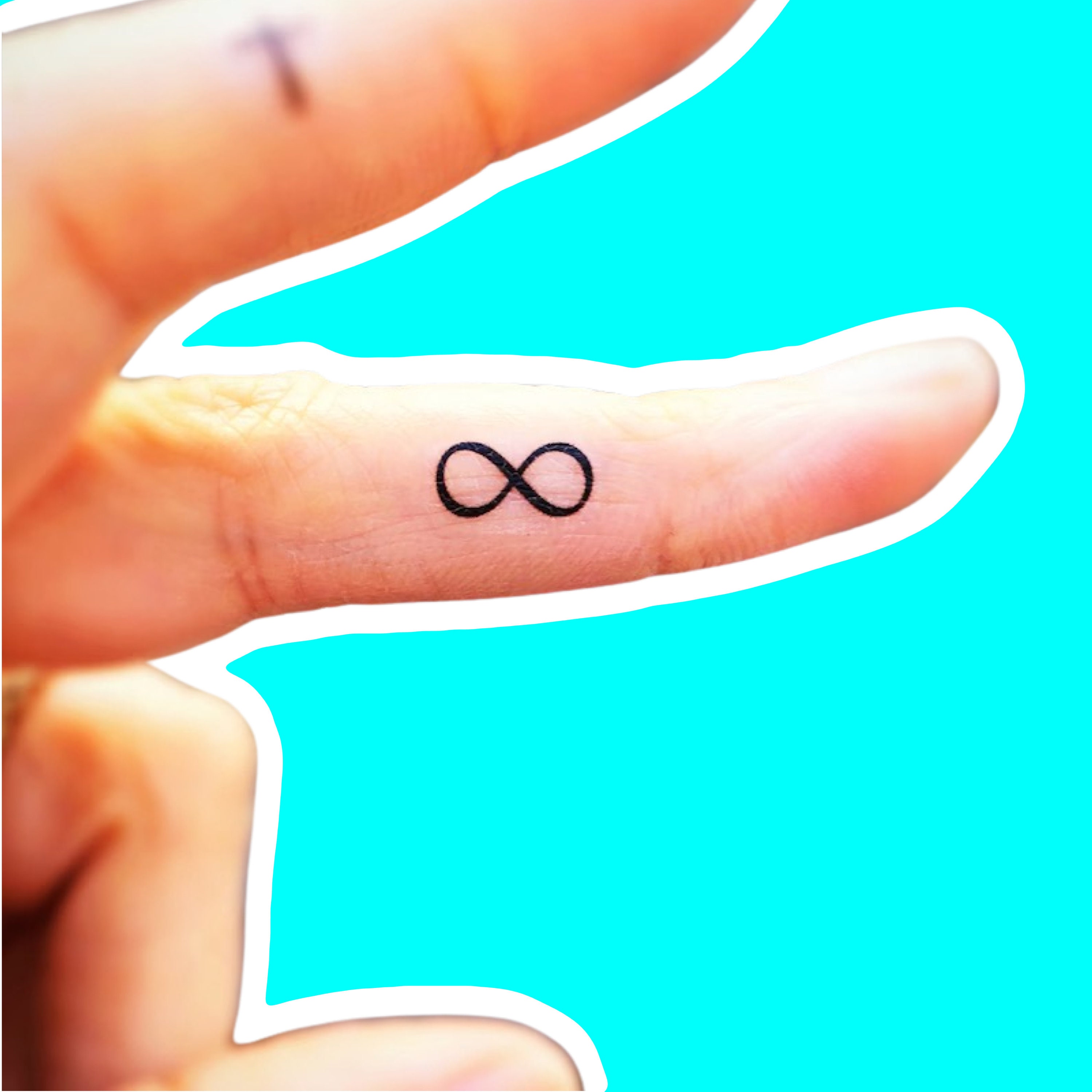 infinity ring tattoo for couples  Ring tattoos Ring finger tattoos Infinity  tattoos