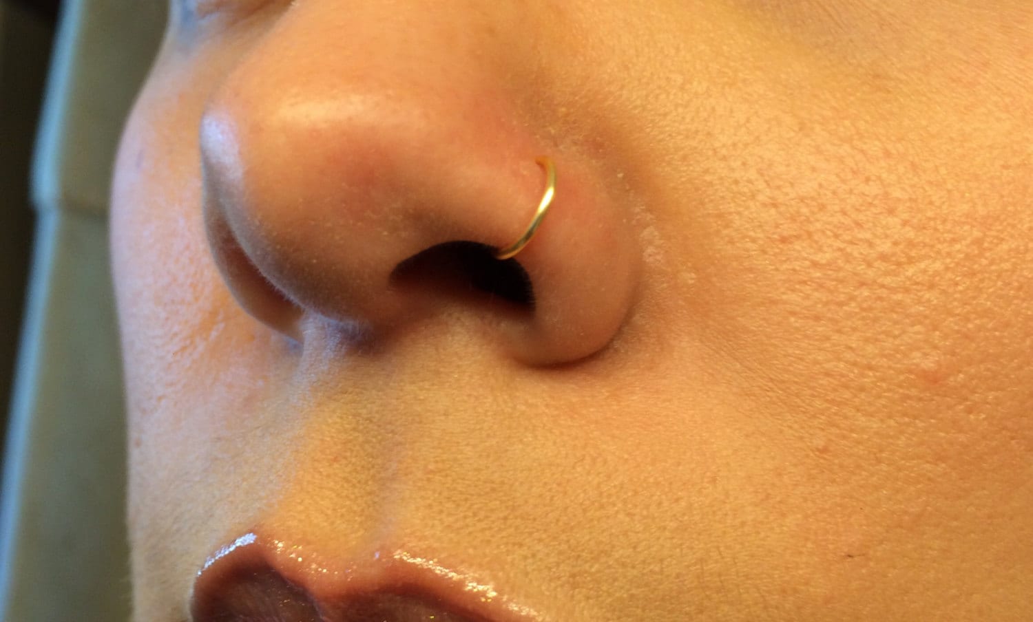 FAKE NOSE RING - Etsy