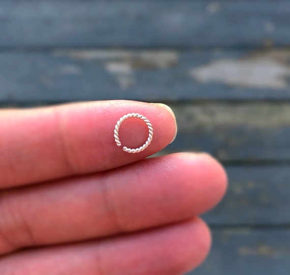 6mm silver nose sale ring