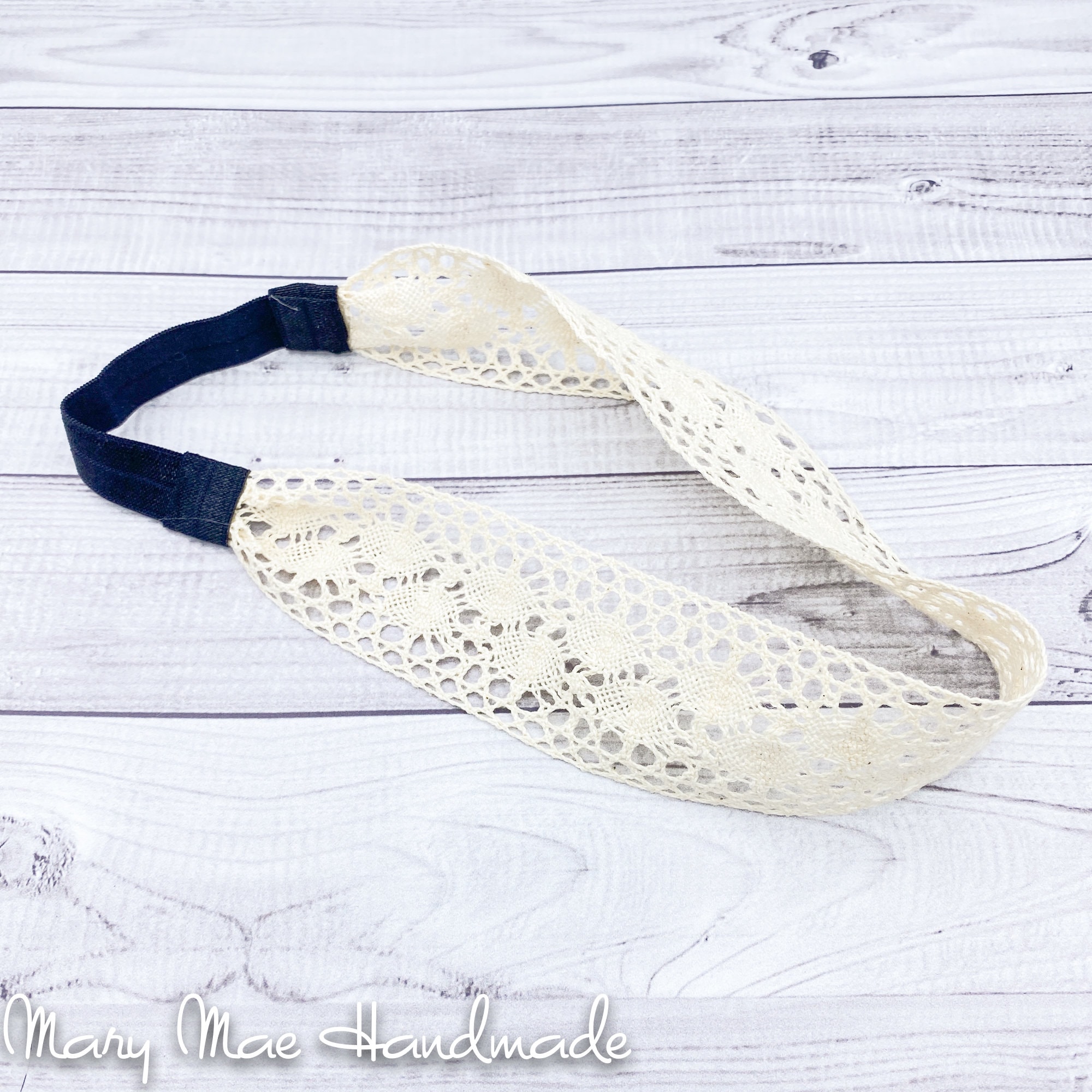 5.5 Yards 4.41 Inch Wide Elastic Band White Stretch Polyester Fabric Ribbon  Crochet Headband 