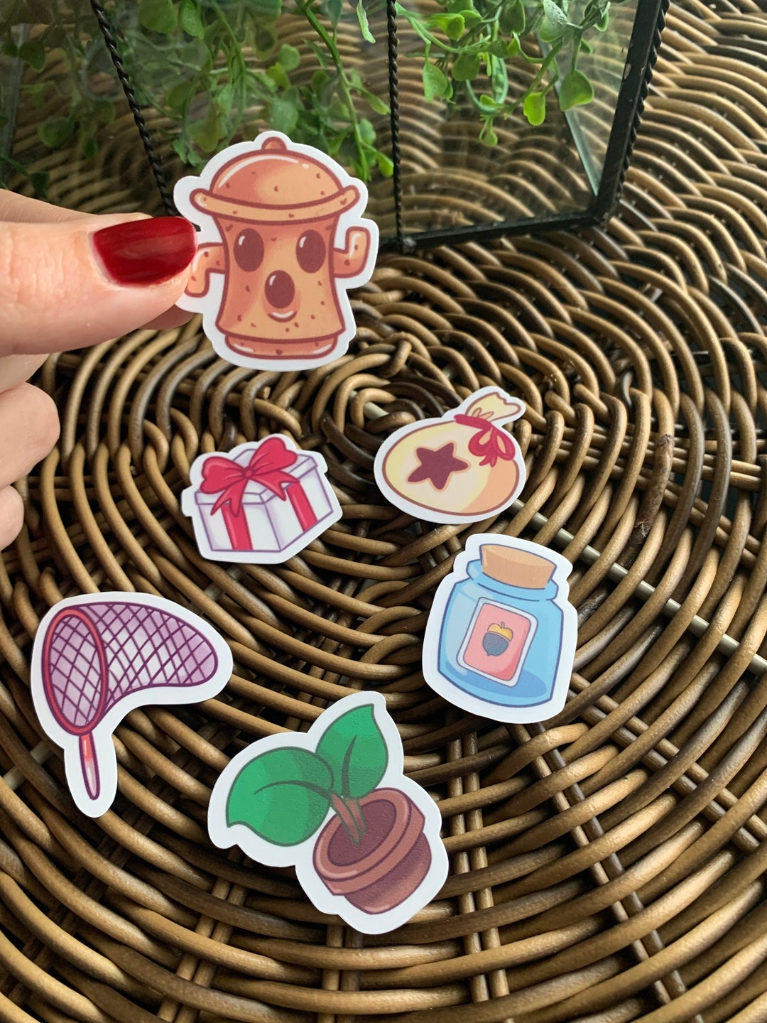 Animal Crossing Sticker Pack 6 Stickers Nintendo Sticker Cute Stickers