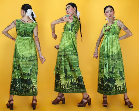 rockabilly maxi dress