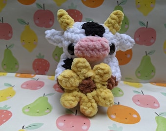 Sunflower Cow Plushie