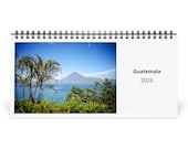 Guatemala 2026 Desk Calendar 