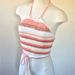 Crochet Halter Top | Halter Top | Crochet Top | Crochet Clothing | Crochet Shirt | Crochet Halter | Summer Halter Top | Summer Top | Halter