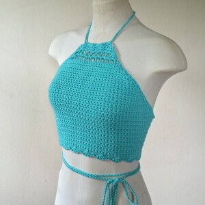 Crochet Halter Top | Halter Top | Crochet Top | Crochet Clothing | Crochet Shirt | Crochet Halter | Summer Halter Top | Summer Top | Halter