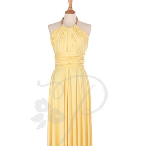 sunshine yellow bridesmaid dresses