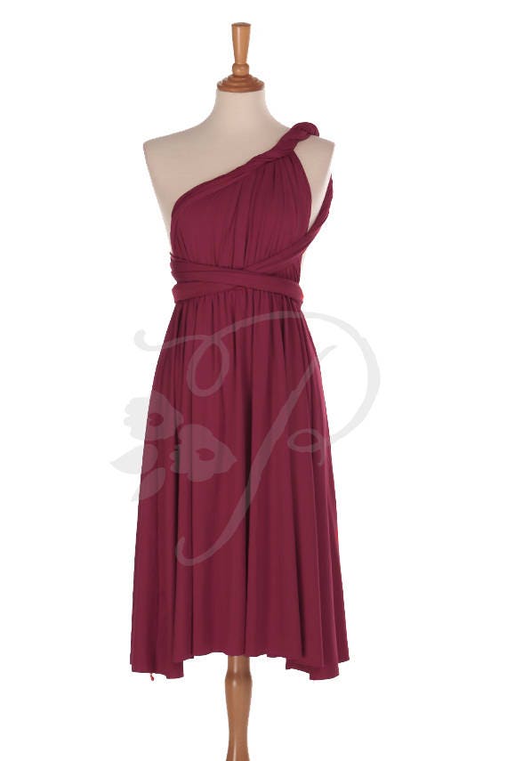 infinity dress knee length
