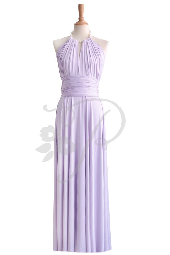 infinity dress lilac