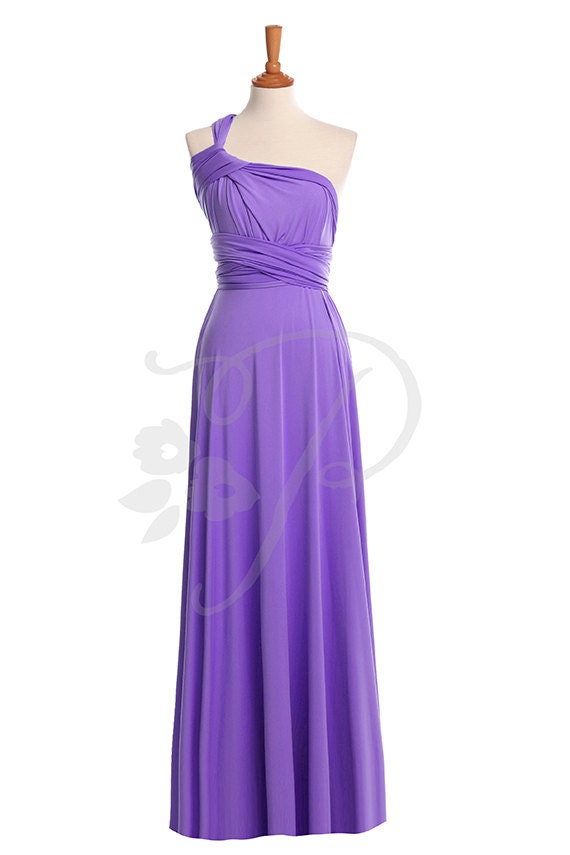 bright purple bridesmaid dresses