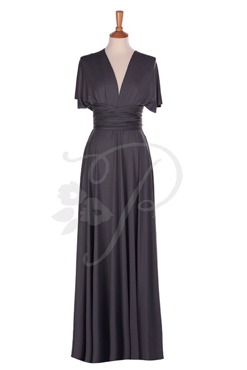 black infinity gown