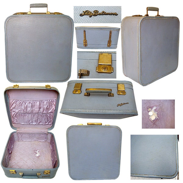 Vintage Lady Baltimore bagages / années 1950 valise / Burlesque des bagages / bagages Pin up