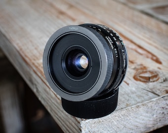 Vintage Tamron 28mm f/2.5 Prime Lens para Minolta MC/MD Mount Manual Focus SLR Film Cameras