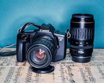 Canon EOS 750QD 35mm Film SLR Camera With Canon EF 35-70mm F/3.5