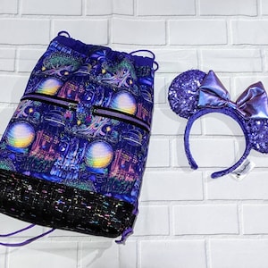 Custom Parks Inspired Begonia Backpack