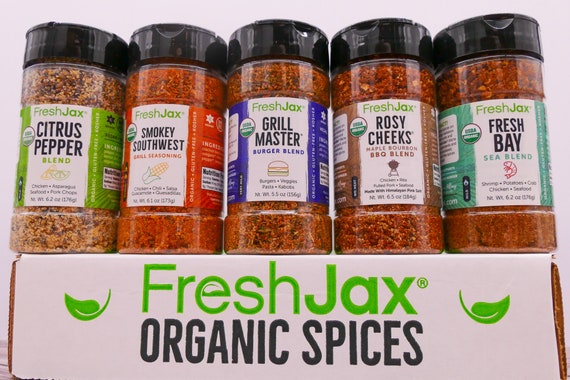Freshjax Organic Variety Seasonings 3 Pack, Size: 8oz