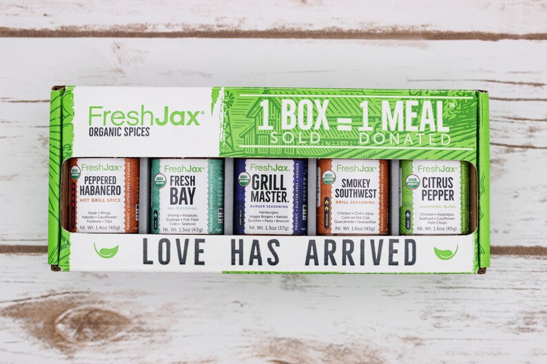 Grilling Spices Organic Gift Set Freshjax Etsy