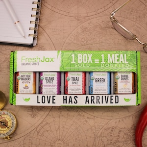 Taste The World Organic Spice Gift Set - FreshJax